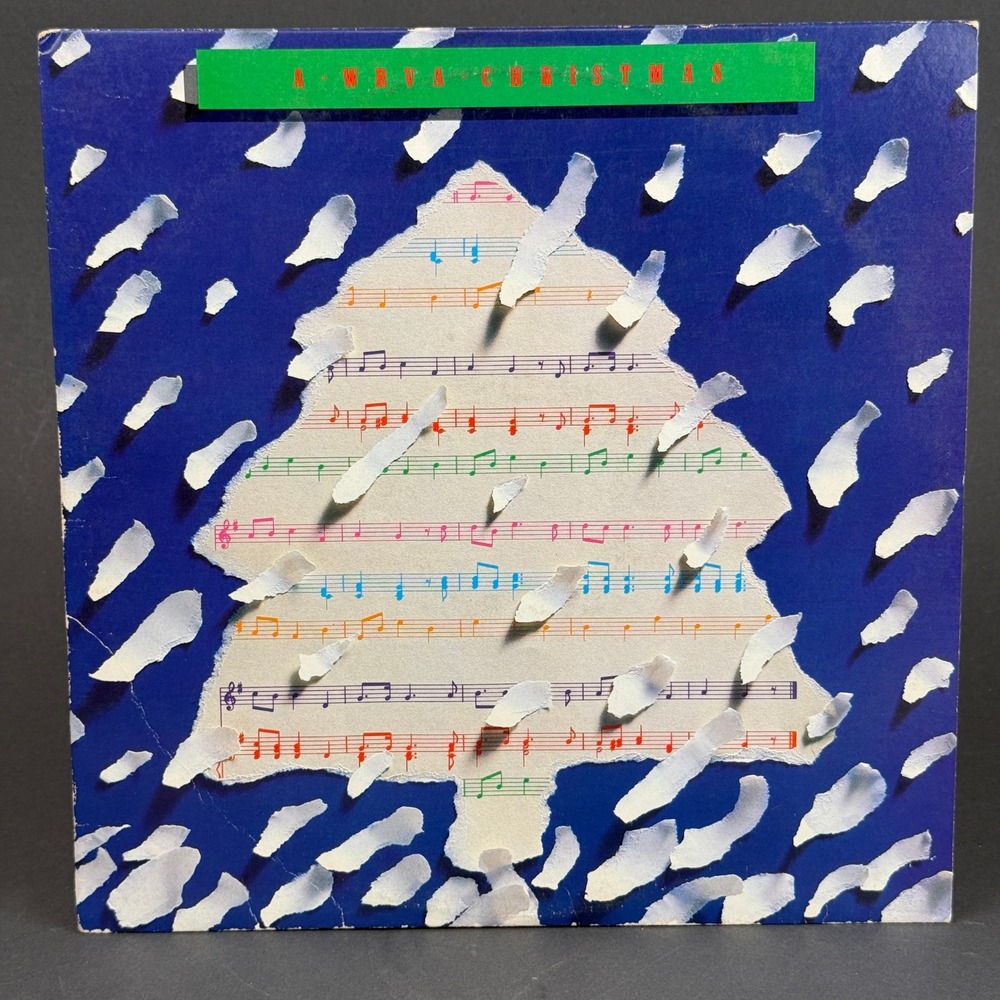 A WRVA Christmas Vinyl Record 1983 FairWest Studios JSS-KVIL 82-WRVA Holiday EX
